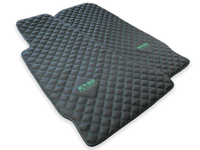 Leather Floor Mats For Aston Martin DB9 (2004-2016) ER56 Design - AutoWin