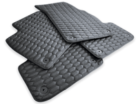 Leather Floor Mats for Audi Q8 (2018-2023) AutoWin Brand - AutoWin