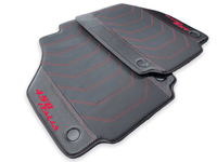 Leather Floor Mats For Ferrari 458 Italia 2009-2015 With Carbon Fiber - AutoWin