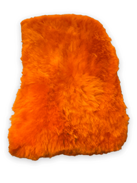 Orange Sheepskin Floor Mats For Rolls Royce Ghost Series II (2021-2024) ER56 Design Brand - AutoWin