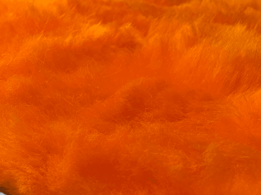 Orange Sheepskin Floor Mats For Rolls Royce Phantom Drophead Coupe 2007–2016 Er56 Design Brand - AutoWin