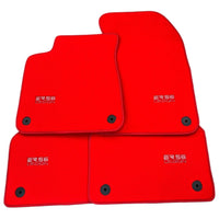 Red Floor Mats for Audi A3 - 3-door Hatchback (2000-2003) | ER56 Design - AutoWin