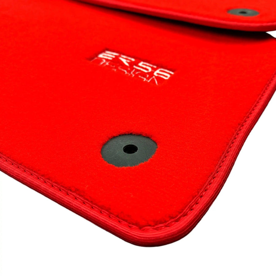 Red Floor Mats for Audi A5 - F57 Sportback (2020-2023) | ER56 Design - AutoWin