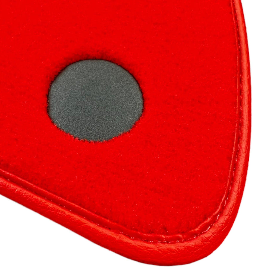 Red Floor Mats For Mercedes Benz CLC-Class CL203 (2008 - 2011) | Limited Edition - AutoWin