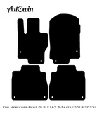 Red Floor Mats For Mercedes Benz GLS-Class X167 (2019-2023) | Limited Edition - AutoWin