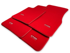 Red Mats For BMW 3 Series E36 Convertible - ER56 Design Brand - AutoWin
