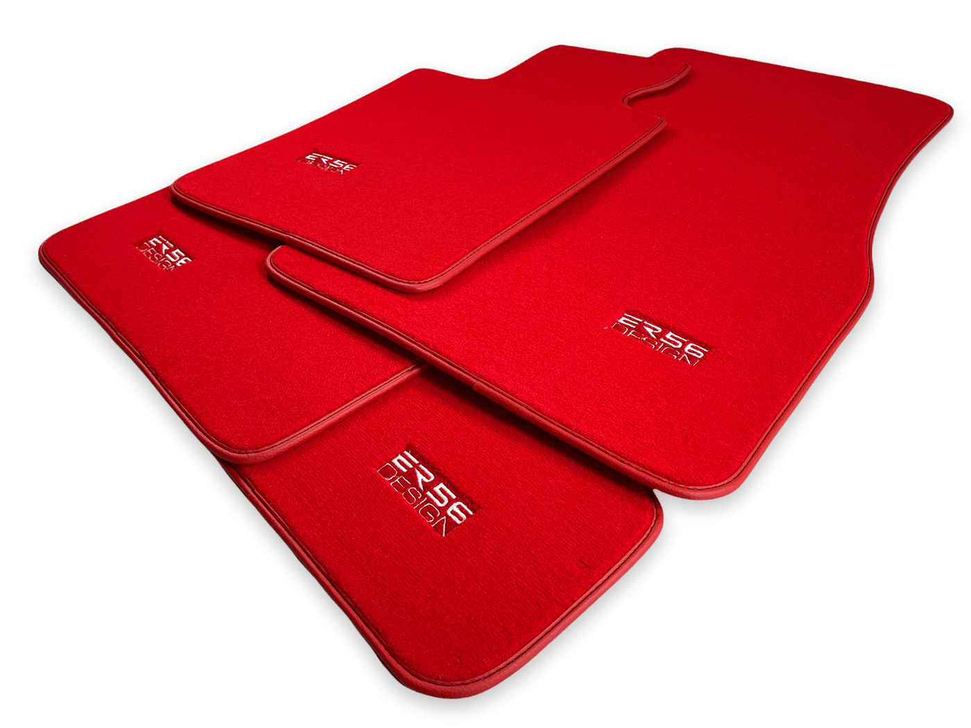 Red Mats For BMW 4 Series G22 Coupe - ER56 Design Brand - AutoWin