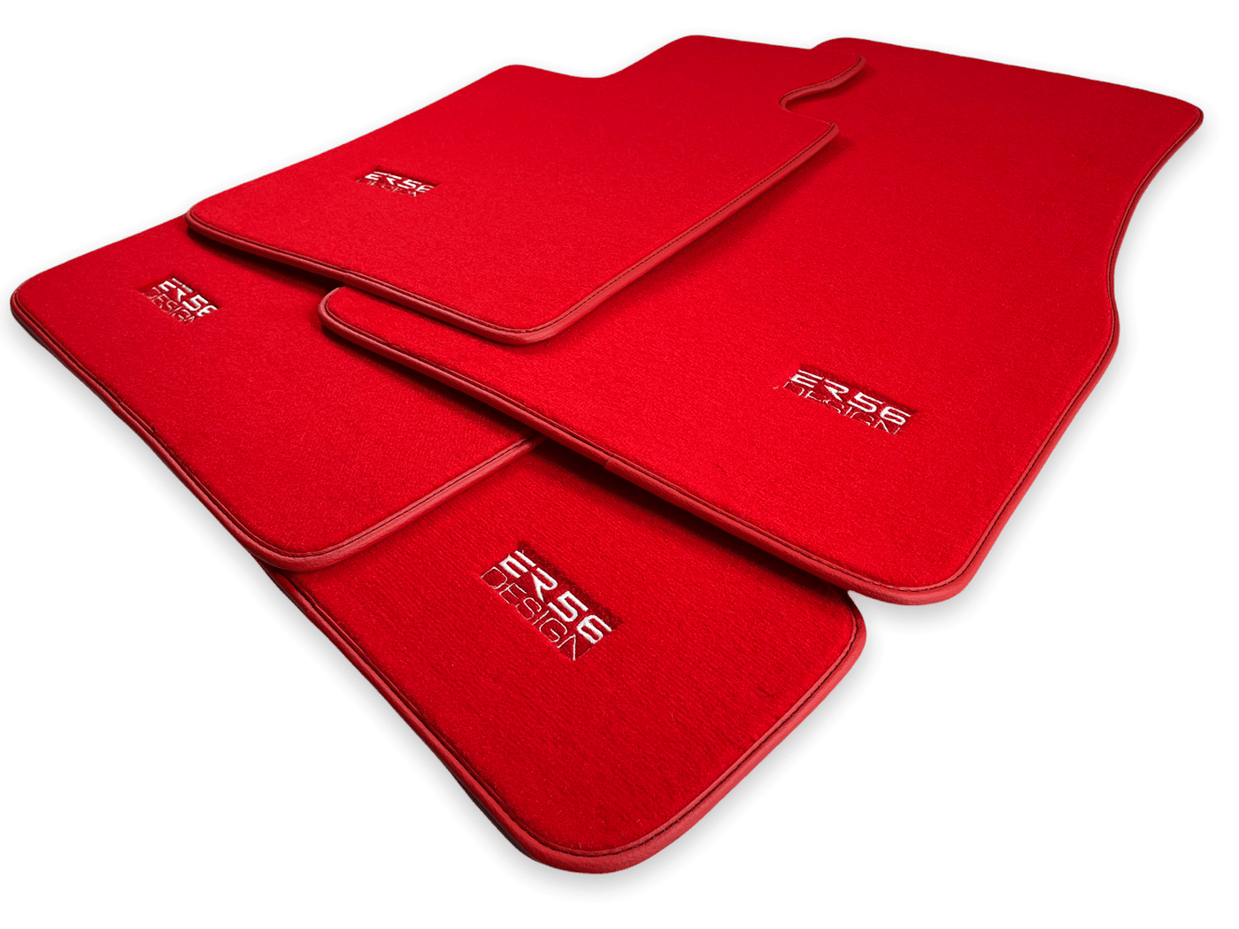 Red Mats For BMW M5 E34 - ER56 Design Brand - AutoWin