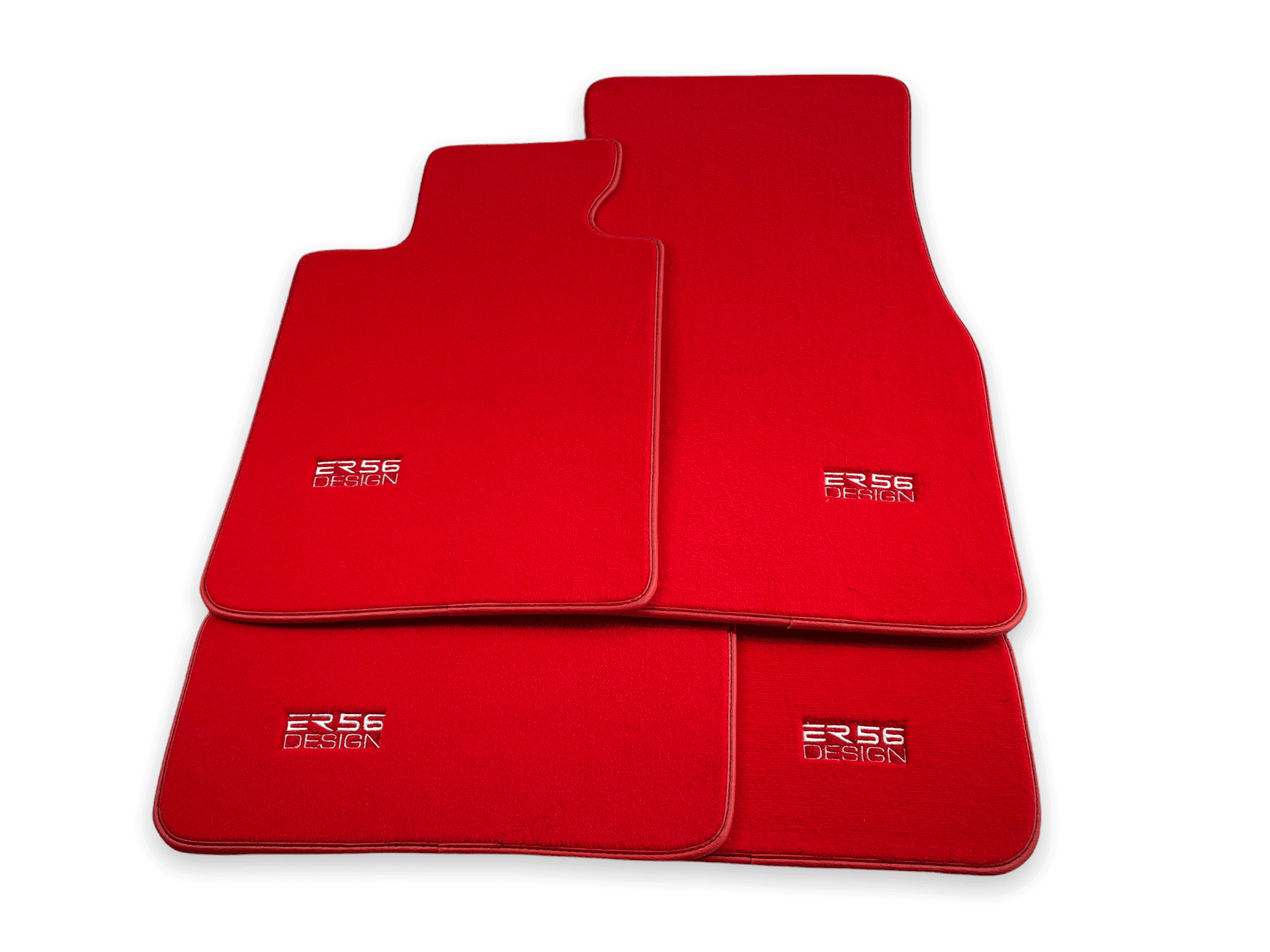 Red Mats For BMW M6 F12 Convertible - ER56 Design Brand - AutoWin