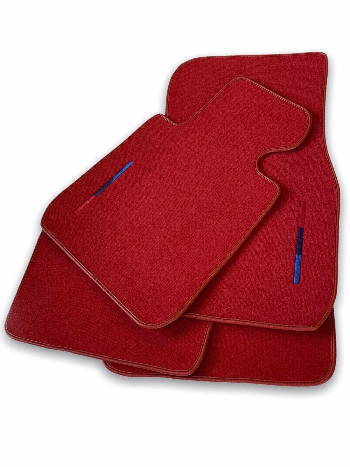 Red Mats For BMW M6 F12 Convertible With M Package - AutoWin