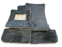 Sheepskin Floor Mats For Rolls Royce Shadow 1965-1977 Er56 Design Brand - AutoWin