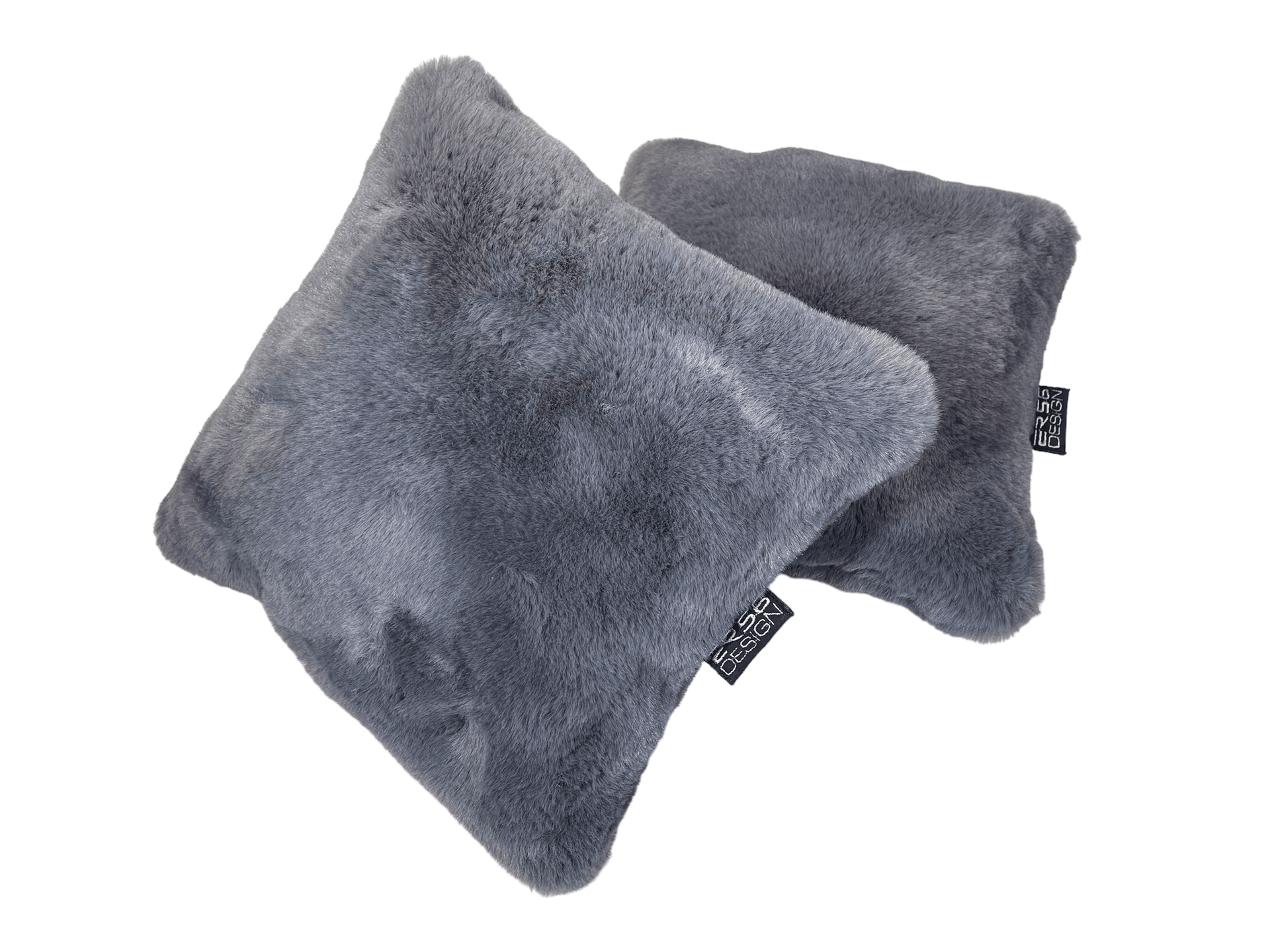 Sheepskin Pillows ER56 Design Set of 2 - AutoWin